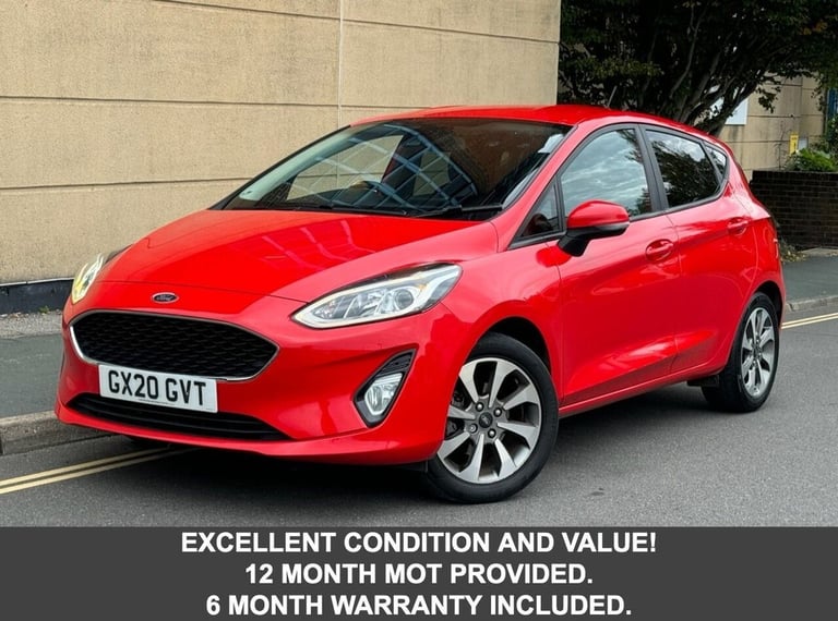 image for 2020 Ford Fiesta 1.0T EcoBoost Trend Hatchback 5dr Petrol Manual Euro 6 (s/s) (95 ps) Hatchback P...