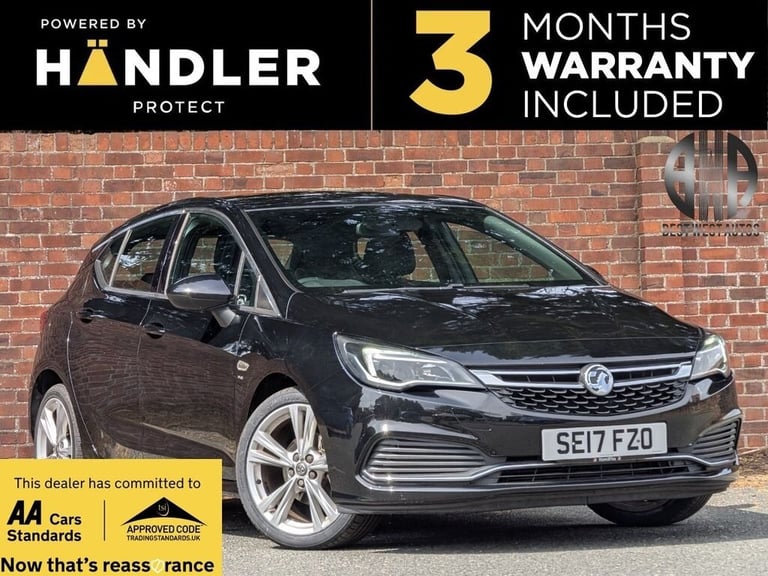 2017 Vauxhall Astra 1.4i Turbo SRi VX Line Nav Hatchback 5dr Petrol Manual Euro 6 (150 ps) Hatchb...