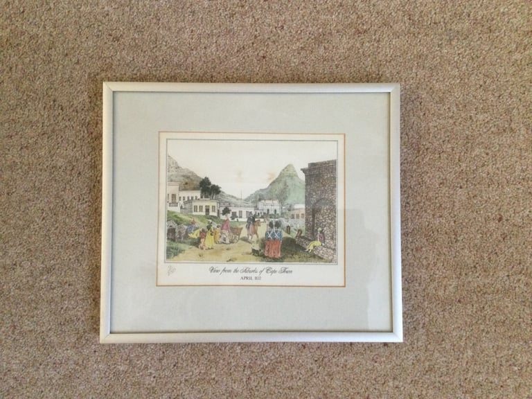 FRAMED PRINT CAPE TOWN