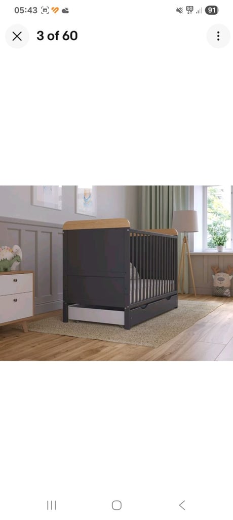 Brand new cot not used but damaged 