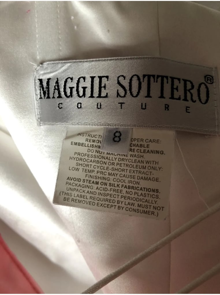 Maggie Sottero wedding dress, bridesmaid, evening, prom size 8