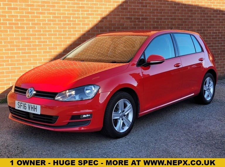 2016 Volkswagen Golf 1.4 TSI BlueMotion Tech Match Edition Hatchback 5dr Petrol DSG Euro 6 (s/s) ...