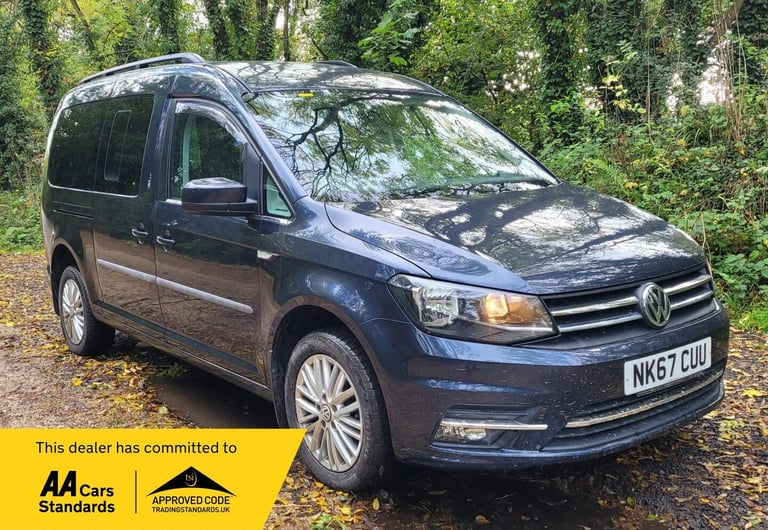 2017 Volkswagen Caddy Maxi Wheelchair access vehicle with winch MPV Diesel Manual