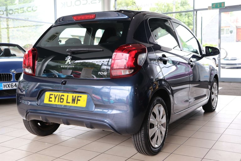 2016 Peugeot 108 1.0 108 Active Semi-Auto 5dr Hatchback Petrol Automatic