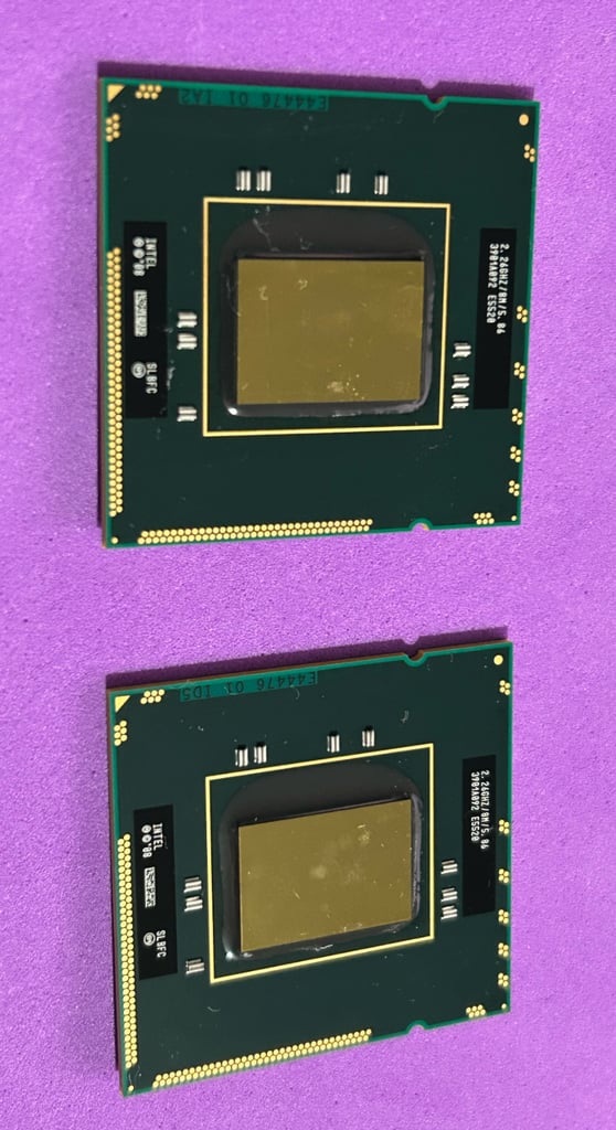 image for Pair of delidded Xeon E5520 from Mac Pro