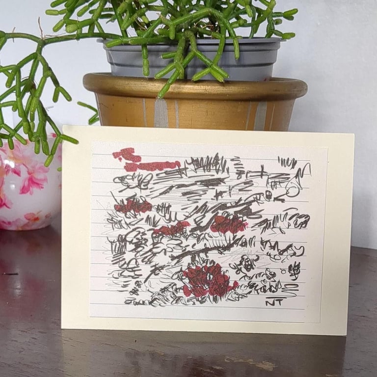 image for Original hand-drawn art 'The Grass' #handdrawn 