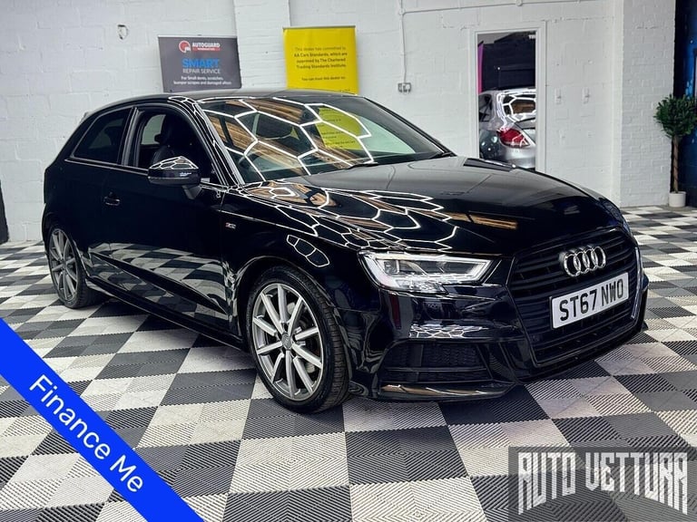 image for 2017 Audi A3 2.0 TFSI Black Edition Euro 6 (s/s) 3dr Hatchback Petrol Manual