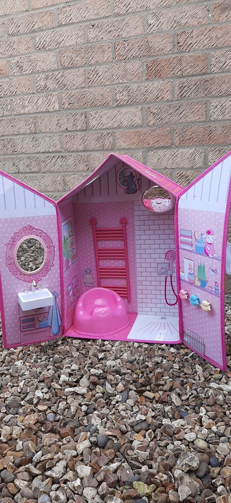 Baby Annabell Bathroom Playset with Potty Doll Accessory 