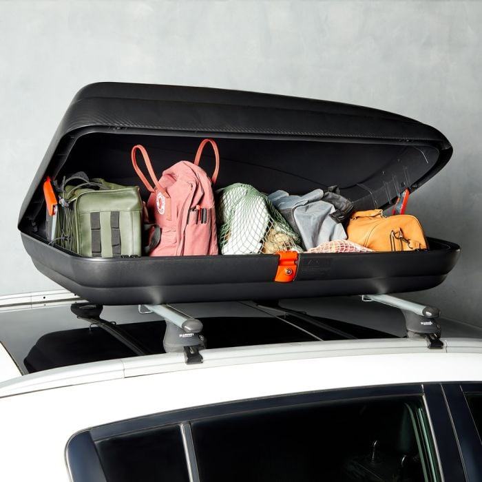 VonHaus Car Roof Box – Hard Rooftop Carrier Storage for Camping, Tents, Bags, Luggage – 320L 