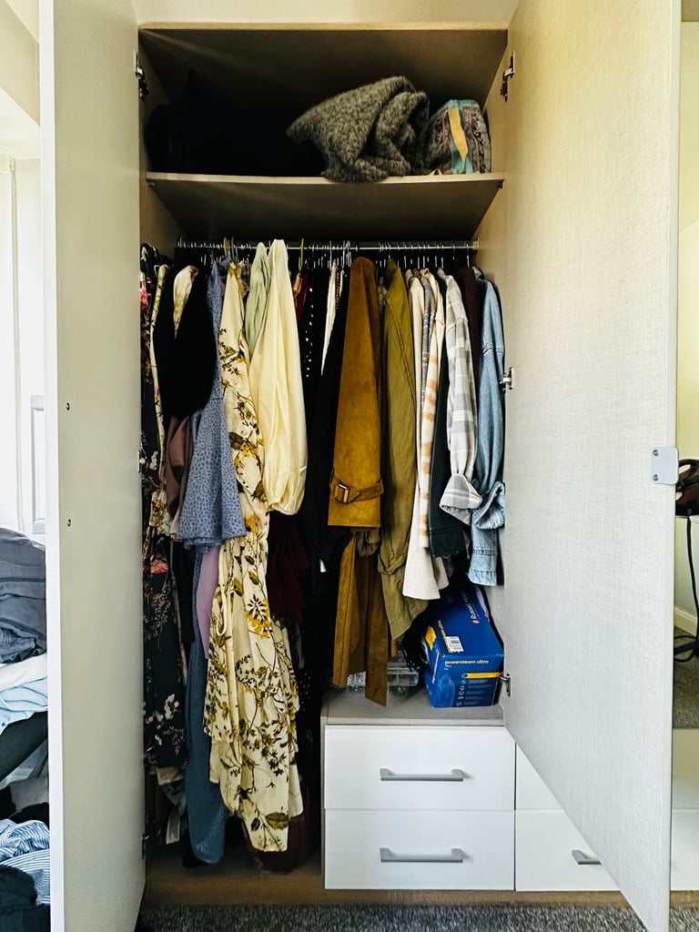 4-Door Wardrobe with Drawers & Mirrors