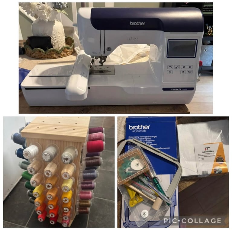 image for Brother F440E embroidery machine 