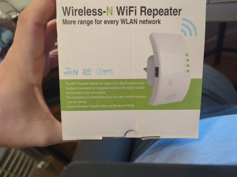 image for Wireless-N WiFi Repeater