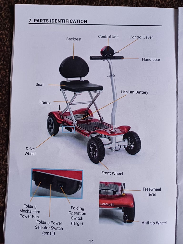 Instafold tm Scooter 