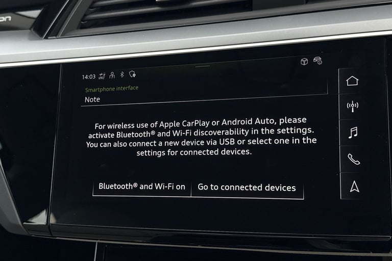 2022 Audi e-tron Sportback Technik 50 quattro 230,00 kW SUV ELECTRIC Automatic