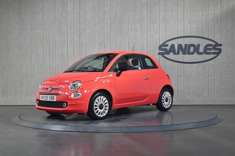 2020 Fiat 500 1.2 Lounge Euro 6 (s/s) 3dr HATCHBACK Petrol Manual