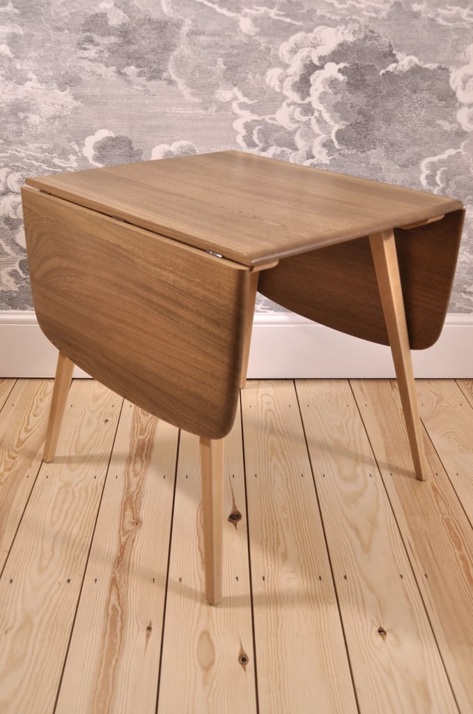 RENOVATED Vintage Retro 60's Ercol Windsor Square Drop Leaf / Extending Plank Table