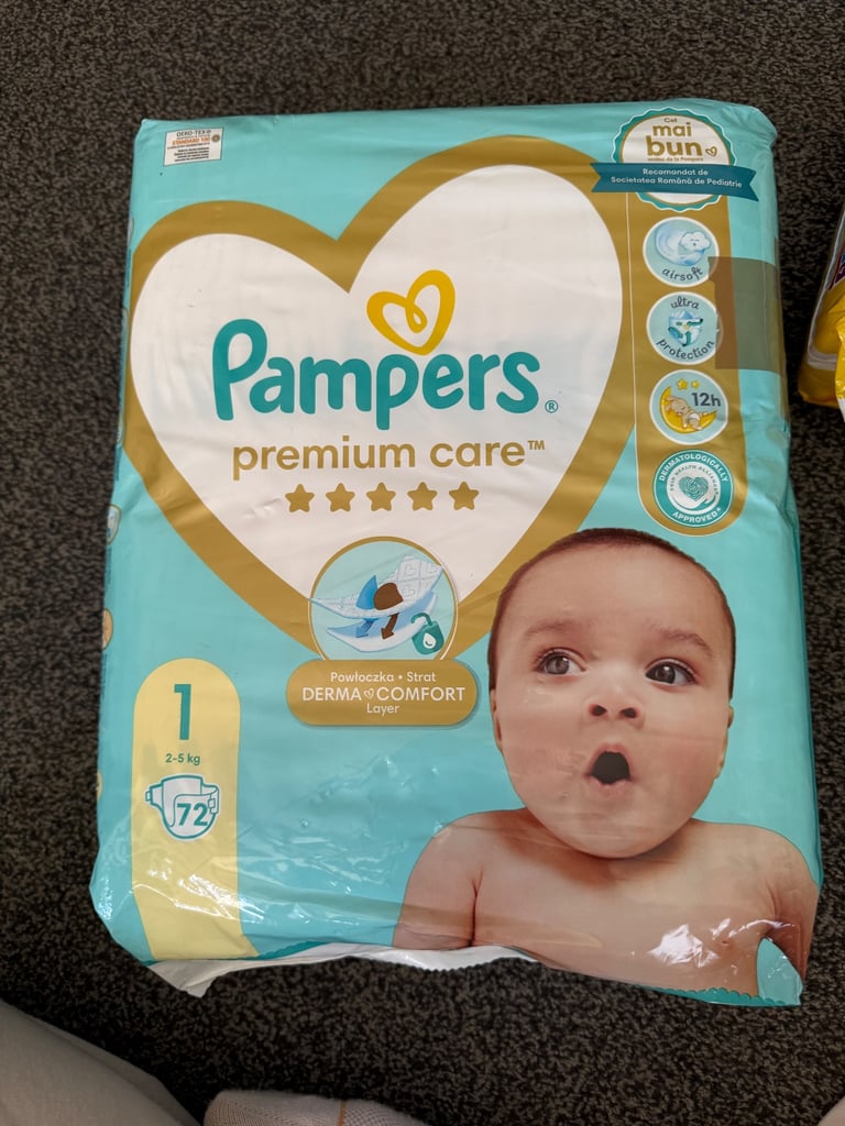 Baby wash bundle and nappies