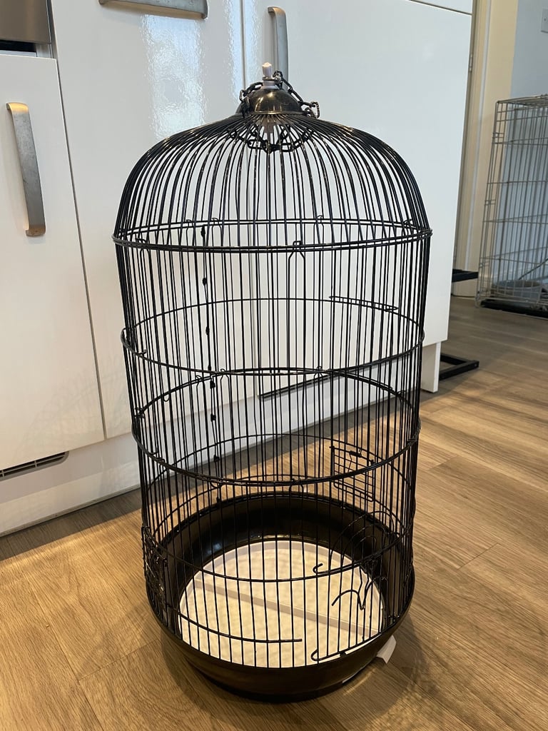 Bird cage and stand 