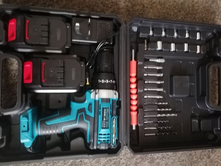 image for BNIB Cordless Hammer Drill Driver 