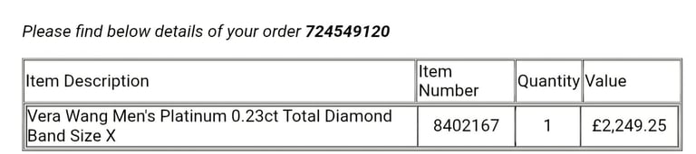 Mens Wedding Ring - Vera Wang Men's Platinum 0.23ct Total Diamond Band Size X