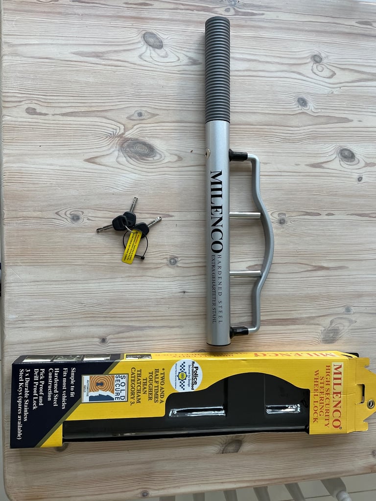 Milenco High security steering wheel lock 