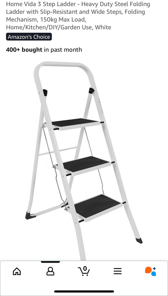 image for Vida three step ladder 