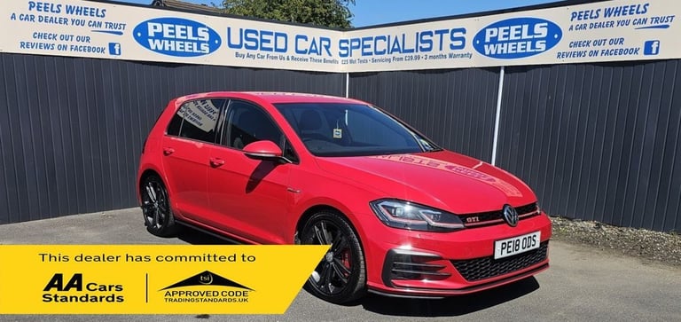 2018 18 VOLKSWAGEN GOLF 2.0 TSI GTI PERFORMANCE HATCH PETROL MANUAL