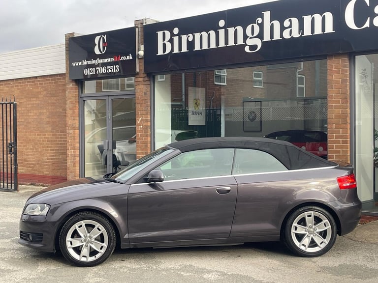 2009 Audi A3 Cabriolet 2.0 TDI Sport Euro 4 2dr CONVERTIBLE Diesel Manual