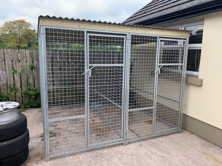 High quality new galvanised dog pens. Dog run. Dog kennel. Pet. Cat enclosures. 