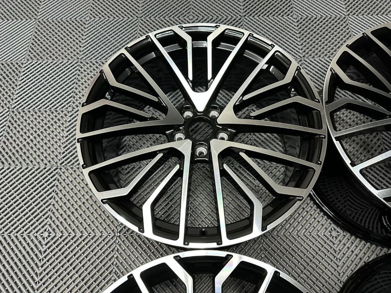 20 22" Inch Audi SQ8 2024 style wheels A4 A5 A6 A7 A8 Q3 Q5 Q7 Q8 RS / S Models 5X112 66.6