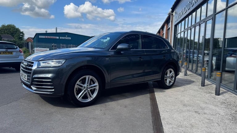AUDI Q5 2.0 TFSI S line S Tronic quattro Euro 6 (s/s) 5dr Grey Auto Petrol 2017