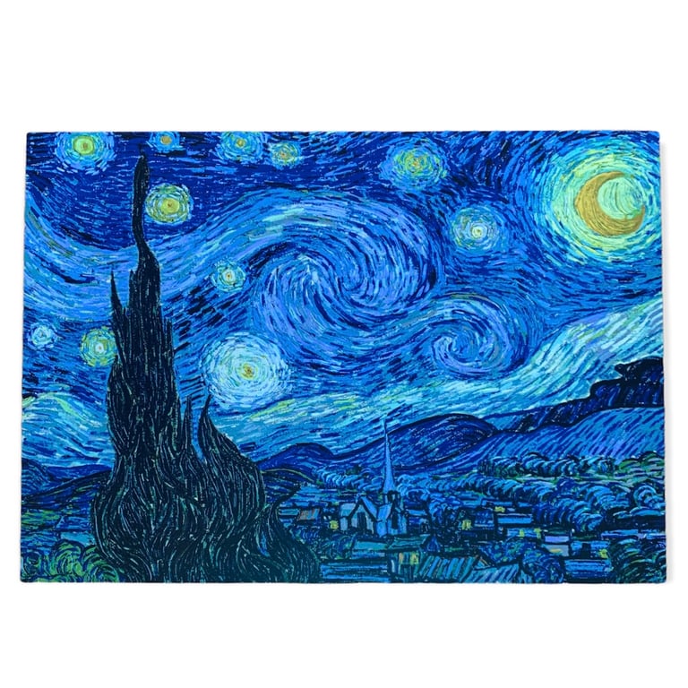 image for Starry Night Vincent Van Gogh Poster Print Photo Home Dorm Wall Decor