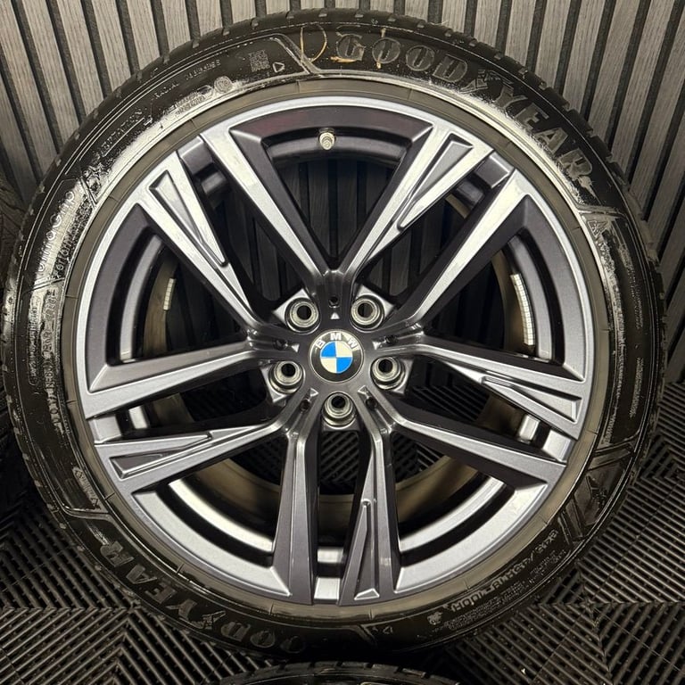 18'' GENUINE BMW 4 SERIES I4 853 G26 G22 G23 ALLOY WHEELS WINTER TYRES ALLOYS