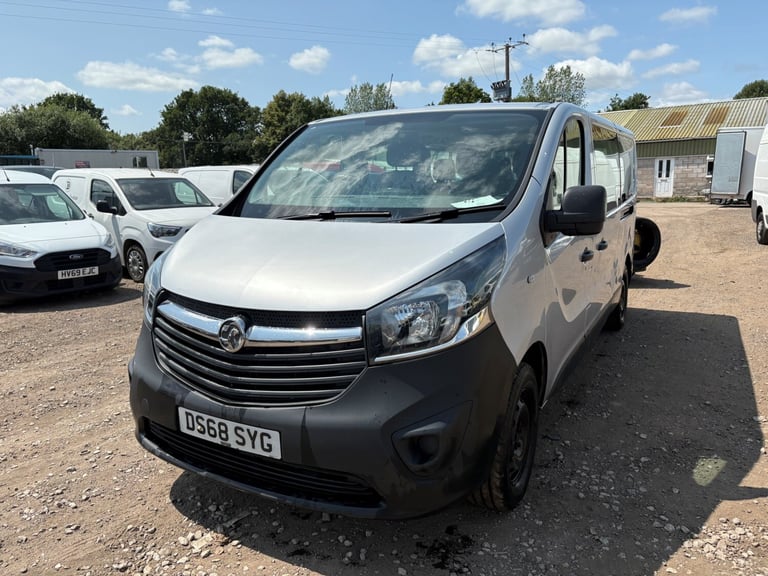 2018 Vauxhall Vivaro Vivaro  Combi CDTi S/S Minibus DIESEL Manual
