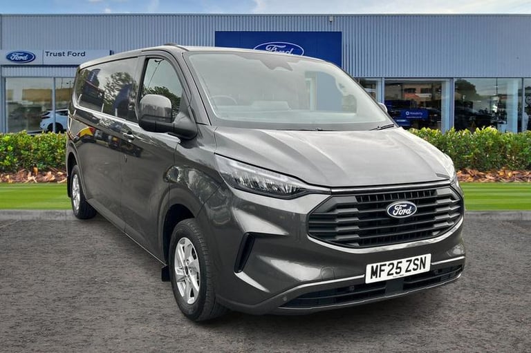 2025 Ford Transit Custom 280 Limited AUTO L2 LWB FWD 2.0 EcoBlue 136ps Low Roof, BLUETOOTH, CAMER...