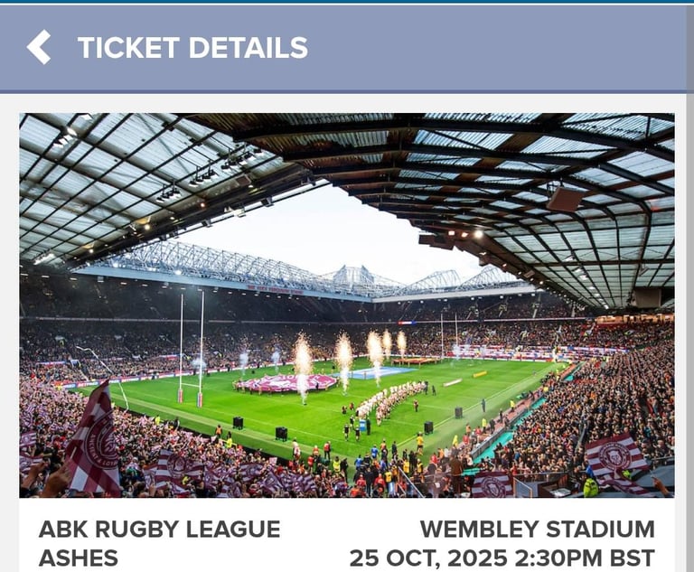 image for Rugby league tickets