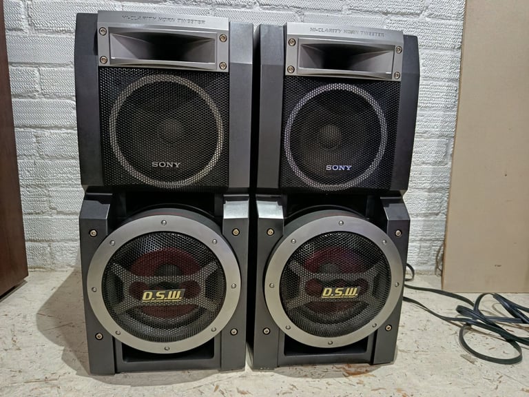 SPEAKERS SONY SS-LX9AVG LARGE HI-FI MONITOR 