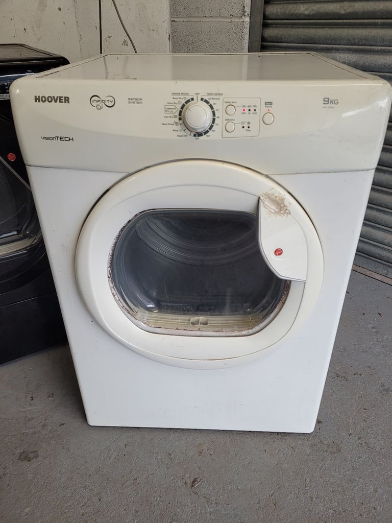 image for 9KG HOVER VENTED TUMBLE DRYER WITH HOSE