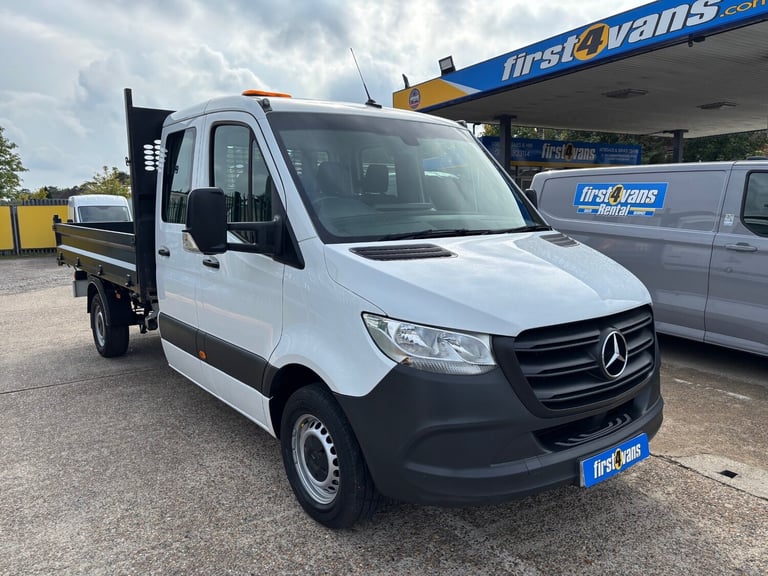 2022 Mercedes-Benz Sprinter 3.5t Progressive Crew Cab Tipper **SAMEDAY DRIVE-AWAY** CHASSIS CAB D...
