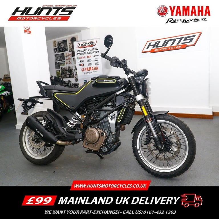 image for 2018 '18 reg. Husqvarna 401 Svartpilen. A2 Licence Legal Naked Bike. JUST £2,495