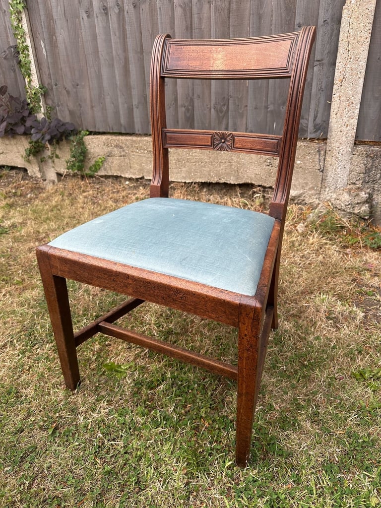 Antique Dining Table and Chairs 