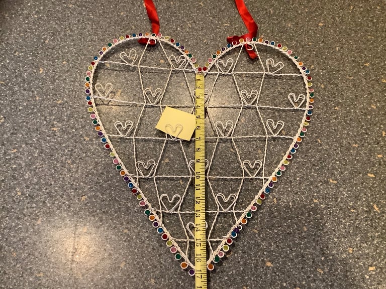 BESPOKE table wedding planner, photo holder, notice board, jewellery holder etc. Stunning in light 