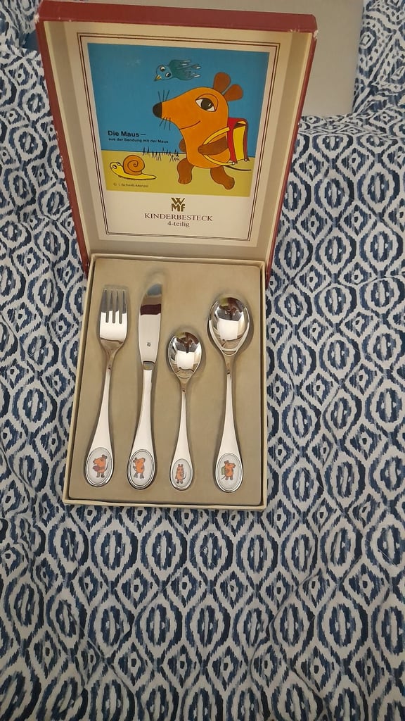 image for Very rare childs cutlery set