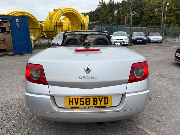 2008 Renault Megane 1.9 dCi Dynamique 2dr Non FAP - 12 Month Mot -  CONVERTIBLE Diesel Manual