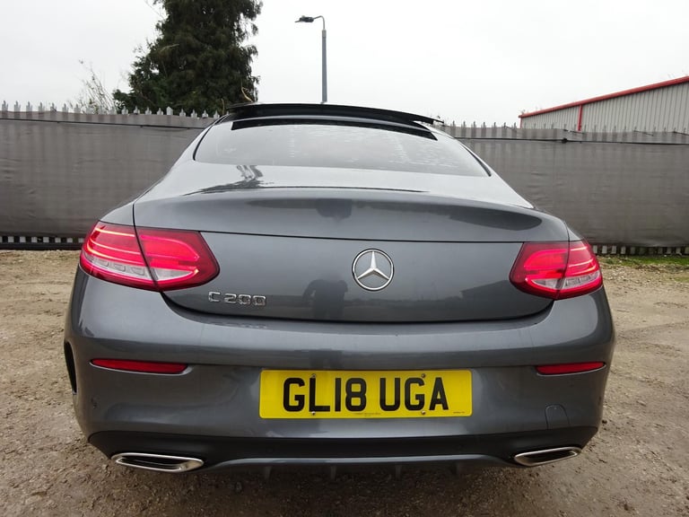 2018 18 REG MERCEDES BENZ C CLASS C200 AMG LINE PREMIUM AUTO DAMAGED SALVAGE