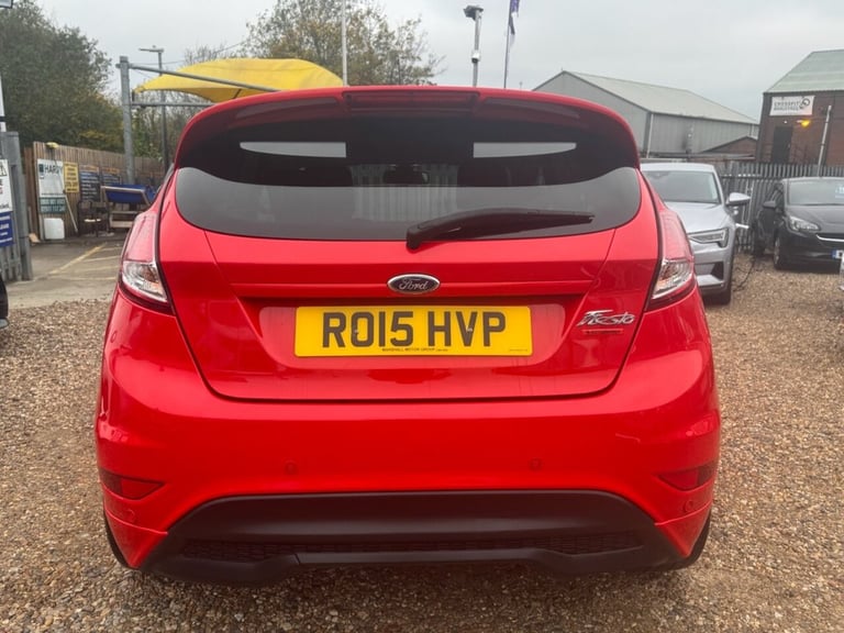 2015 Ford Fiesta 1.0 EcoBoost 140 Zetec S Red 3dr HATCHBACK PETROL Manual