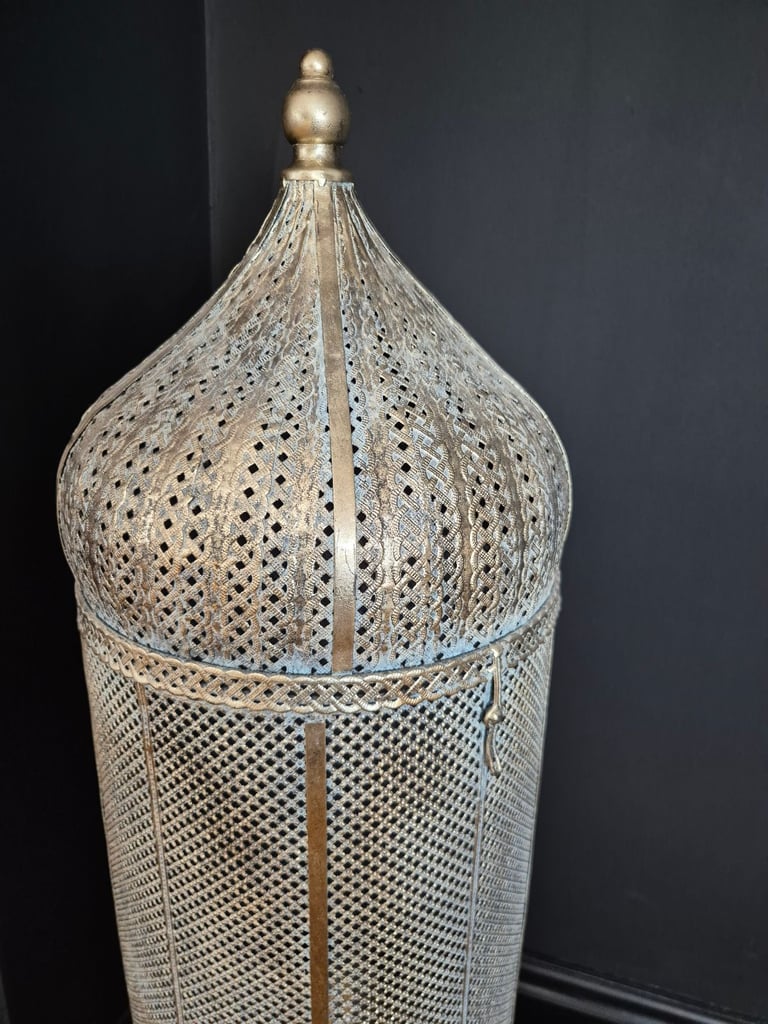 Next gold floor lamp