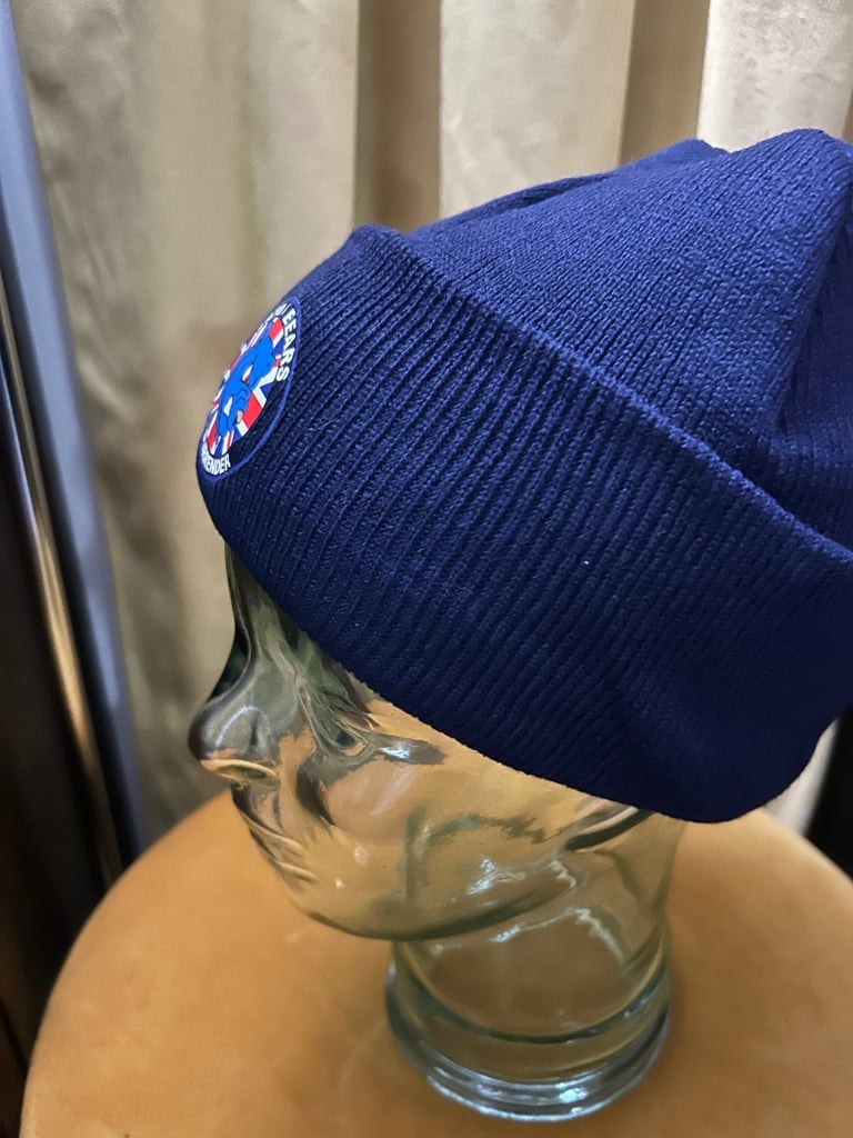 Union bears beanie hat blue brand new
