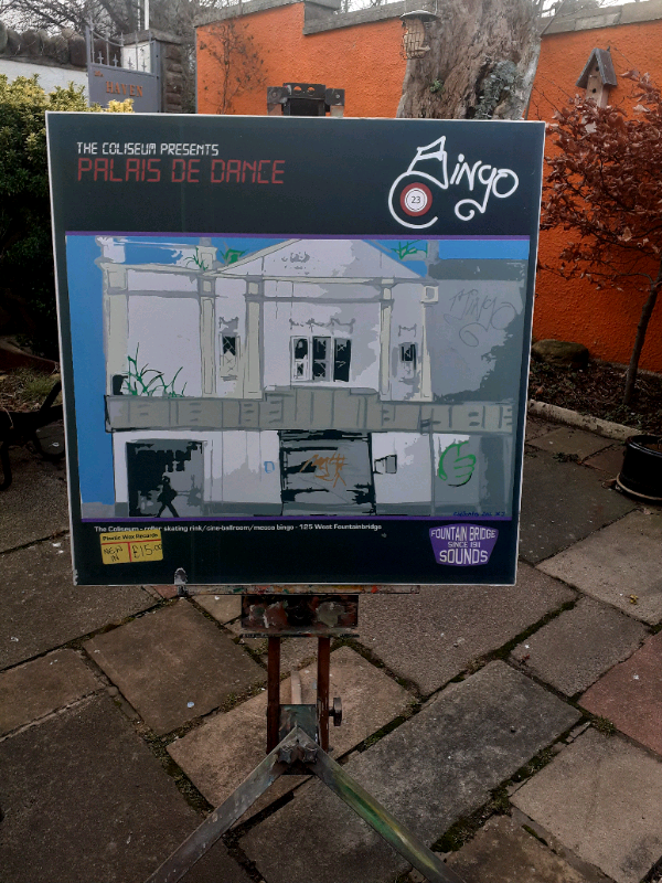 Vintage Poster of palais de dance