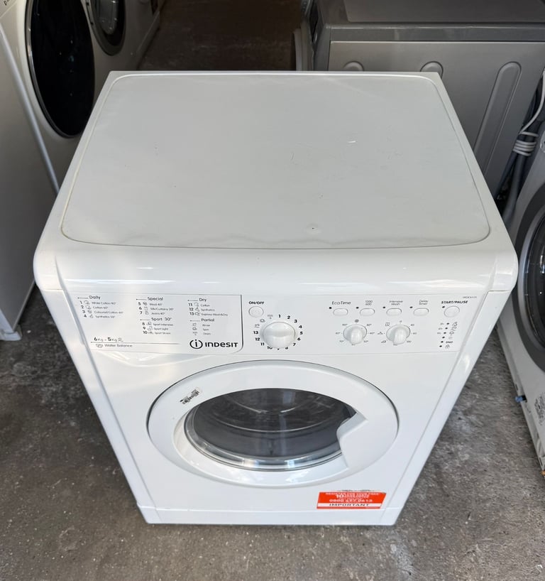 Indesit Washer Dryer 6kg With Free Delivery N Warranty 